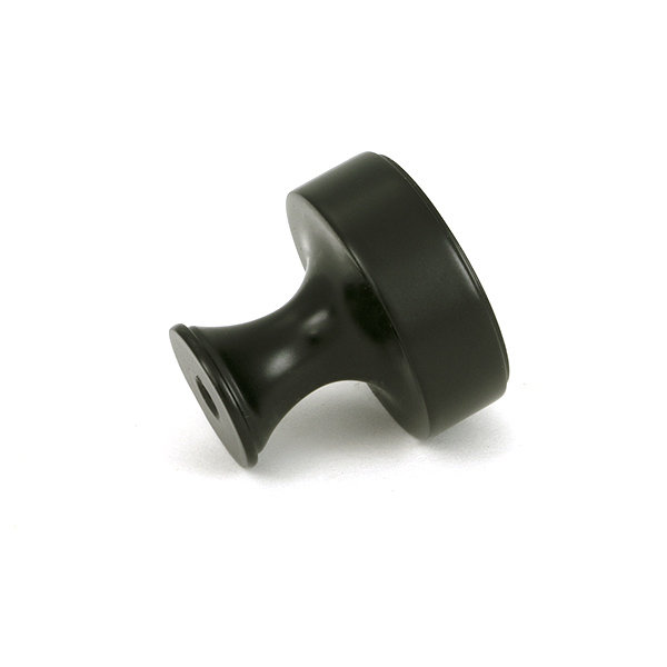 Scully Cabinet Knob, Aged Bronze, 1.50" Knob Diameter