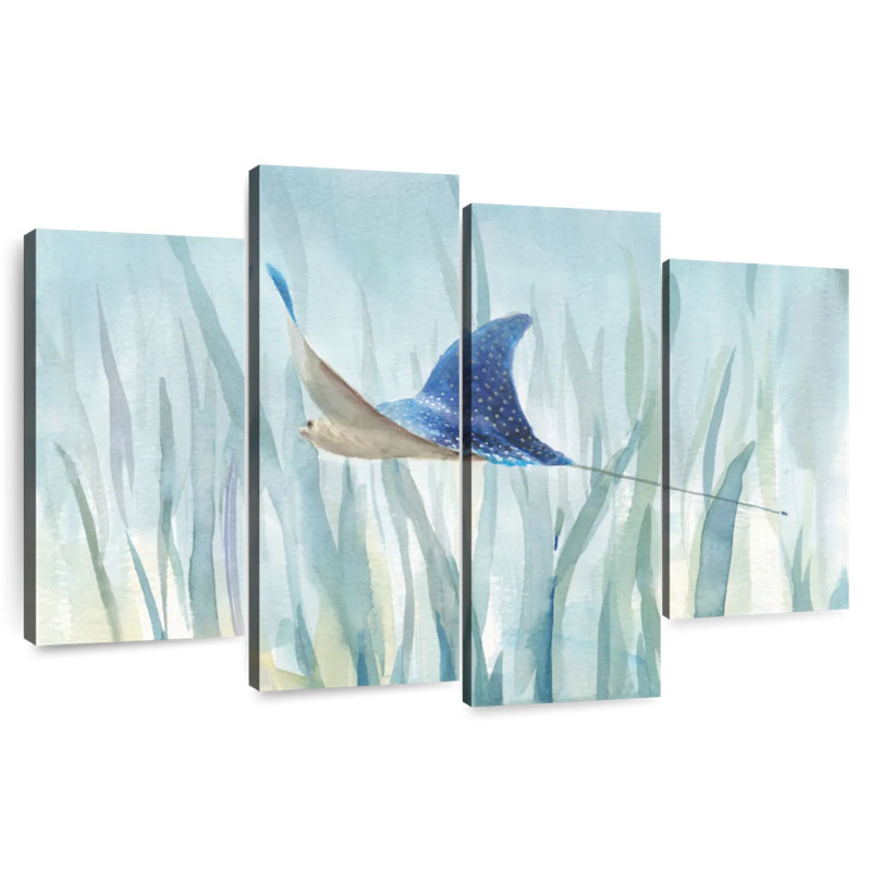 Undersea Ray, 14" H x 24" W