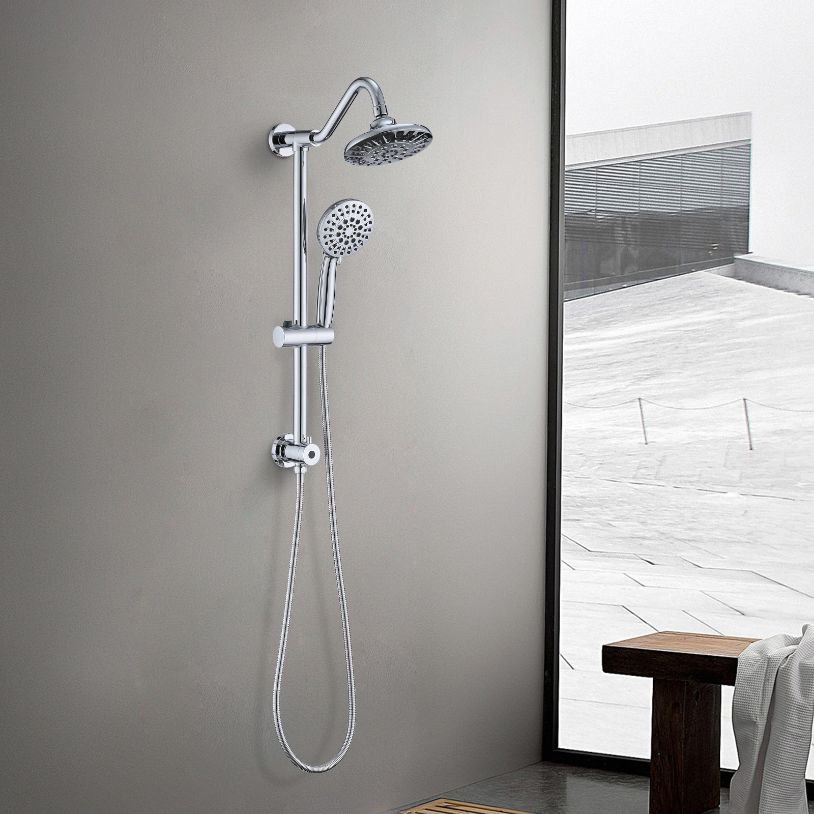 feitigo Dual Shower Head 2.5 GPM GPM & Reviews