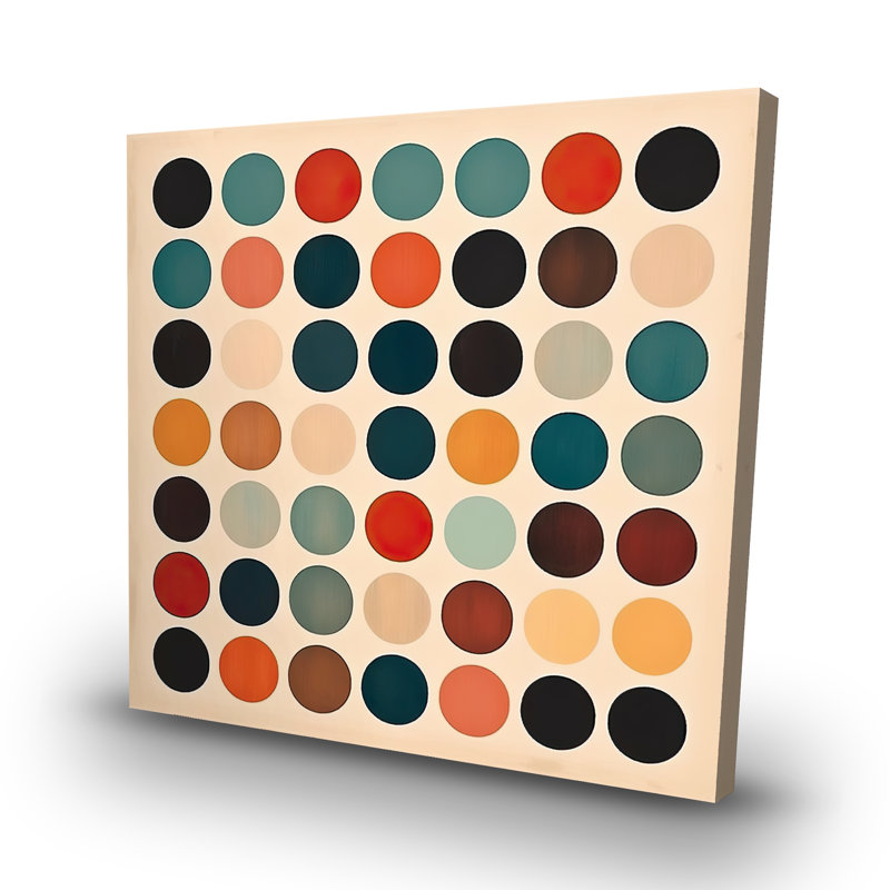 Circle army - 32"x32" art on canvas