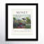 Artists Garden in Argenteuil Print by Claude Monet-101881207-101881199-101881198