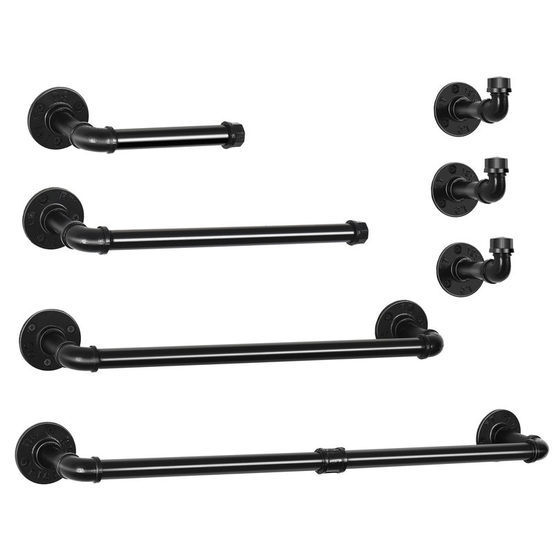 7 - Piece Bathroom Hardware Set