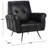 Schumacher Faux Leather Armchair-1465297184