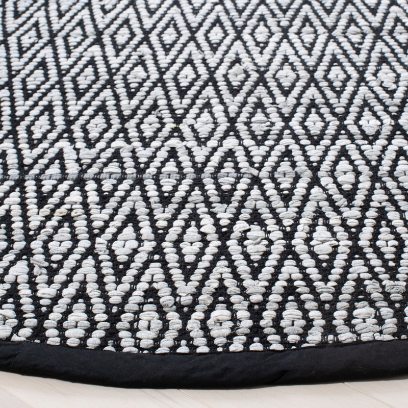 Montauk Hand Woven Performance Geometric Rug, Square 6'