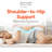 Dormeo Premium Twin XL Cooling Mattress Topper - 3-Zone Octaspring® Technology for Optimal Back Support, Anti-Slip Bottom-153114557
