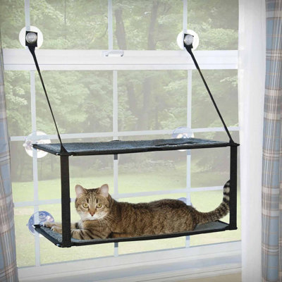 Perchoir pour chat 27 po à fixation sur fenêtre 27 po