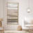 Neutral Horizontal Stripes in Beige and Brown - Large Framed Canvas Master Bedroom Wall Art Print-1996597756-1996597759