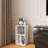 Narielle 11.8"W Narrow Bookcase-1337919931-1283936239