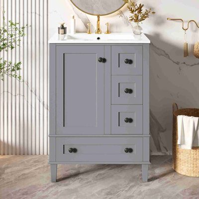 Meuble-lavabo de 24 po
