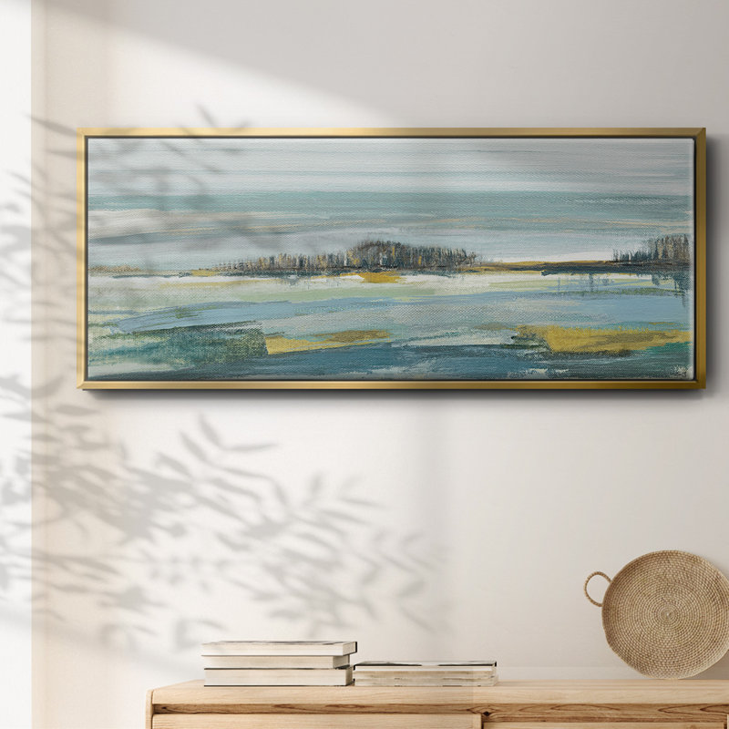Toile encadrée Lewbeach Vista, H 8 po x l 20 po