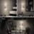 White And Chrome Night Light With Bubble Columns And 5000K Cool White Light