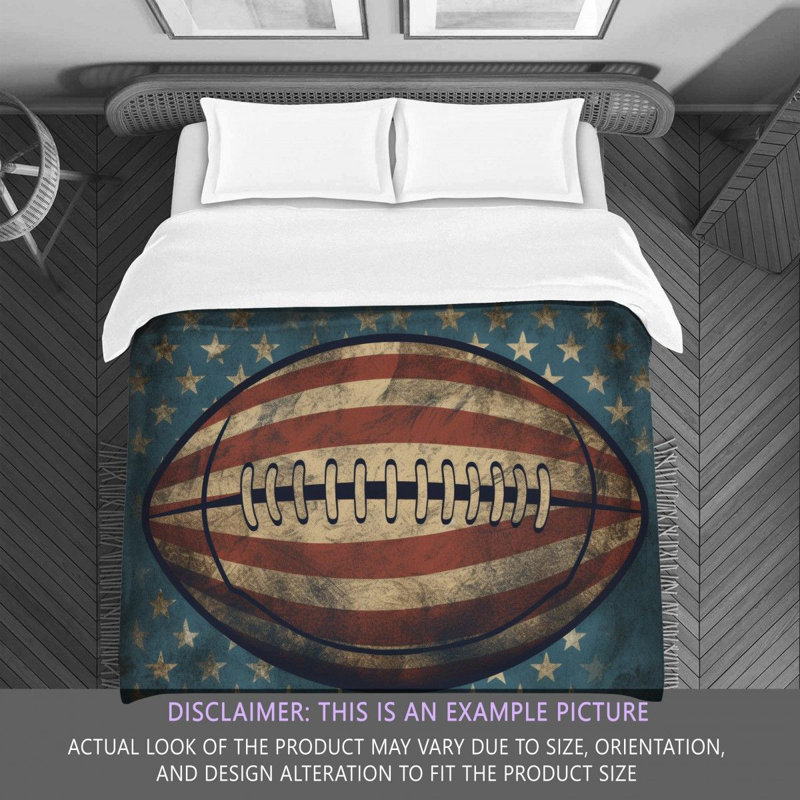 Édredon Football Bedding Sports beige, Édredon très grand
