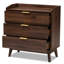 Commode anglaise à 3 tiroirs Anudeep Mid-Century