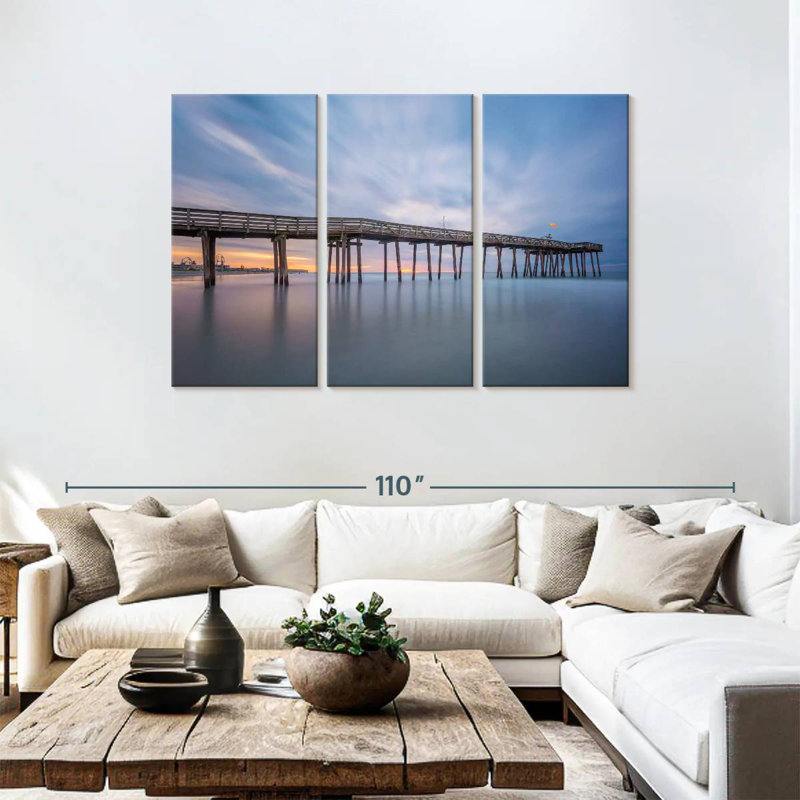 Aletra Ocean City Pier, 48" H x 74" W