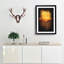 Orange Sunset Abstract - Picture Frame Graphic Art Print-56857063-56857064