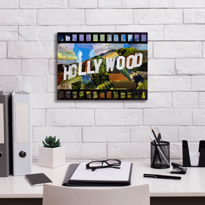 «Hollywood» par Artpoptart, art mural sur toile