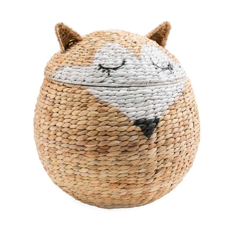 Panier à mèche tissée fox