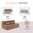 Chenille Floor Sofa Chair, Boneless Sofa Cloud Couch, Compressed Lounge Chair with Lumbar Pillow, Hi-1286928593-1296611784