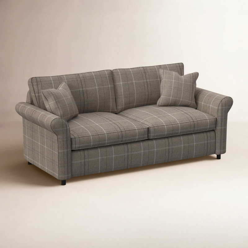 Northfield Sofa, Taupe Plaid; 0126-73