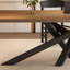 Solid wood desk long office table simple design-164240171