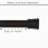 72'' Straight Tension Shower Curtain Rod