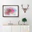 Pink Flower in Abstract - Picture Frame Graphic Art Print-55768858-55768861