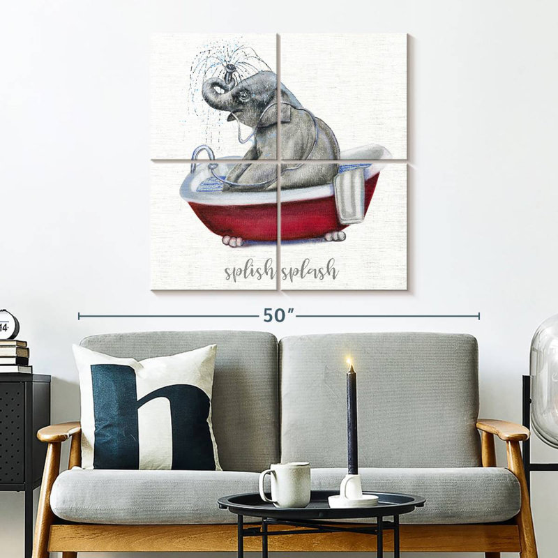 Ketti Splish Splash, 32" H x 32" W