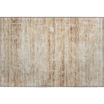 Premium Machine Washable Gerardo Copper Rug