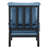Lorentz Modern Farmhouse Accent Chair 25.5" Wide with Turned Wood and Solid Frame-867142249-867142253