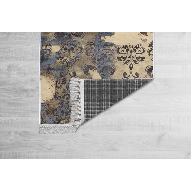 Luxurious Hall Carpet, 100% Velvet Fabric, 39.4 x 59.1 inches | Non-Slip Cotton Sole, 0.4 in Pile Height | Antibacterial, Machine Washable | 3D Digital Printing, Elegant Design for Home Décor & Comfort