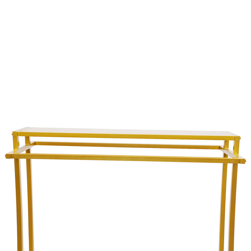 Présentoir à vêtements autoportant 47,2 po x 66,9 po