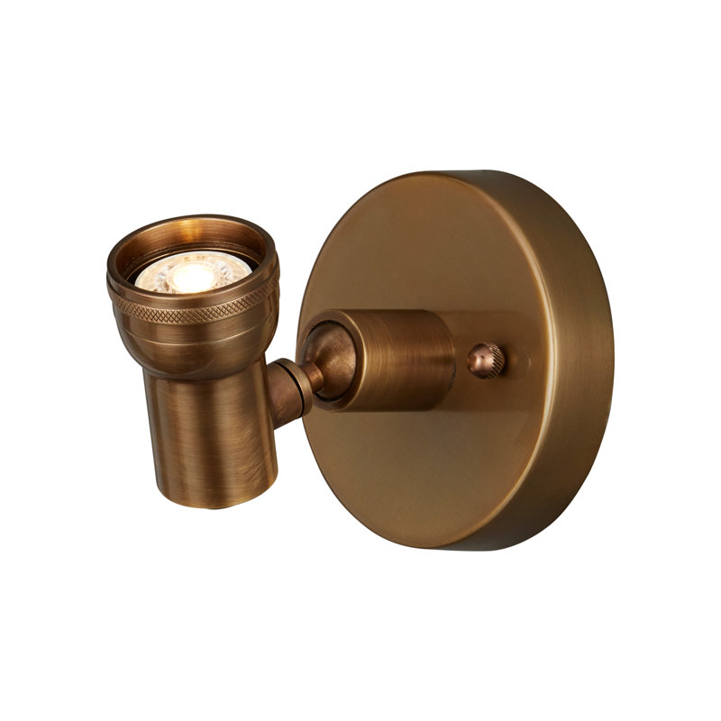Patterson Picture Light, Antique Brass