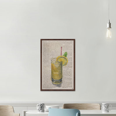 Whiskey Sour par Eyre Tarney - reproduction de cadre photo