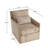Corduroy Swivel Accent Chair-1053908459