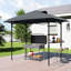 8 pi X 5 pi Pavillon de jardin portatif avec auvent-110479026