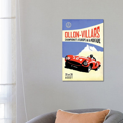 Ollon-Villars by Mark Rogan - Print on Canvas