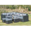 Manan Garden Corner Sofa with Cushions