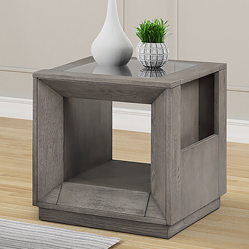 Artresha Block End Table