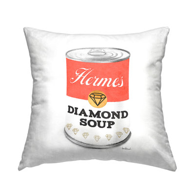 Coussin Glam Pop Condensed Soup