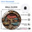 Horloge murale 12 po