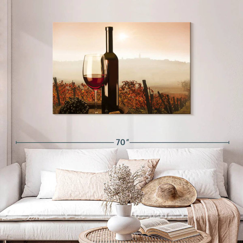 Yarlin Santa Barbara Vineyard, H 30 po x l 45 po