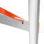 Escabeau polyvalent en aluminium à 3 marches avec capacité de charge de 300 lb.