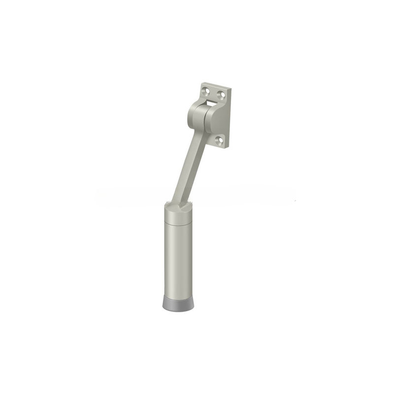 Deltana DHK7U26D 7" Heavy Duty Kickdown Holder; Satin Chrome Finish, Brushed Nickel