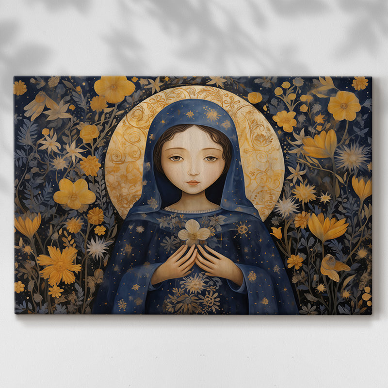 Série religieuse - XV - Cavas enveloppés de galerie, 40 x 60