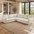 Beige et blanc est en rupture de stock