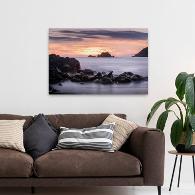 Watching Sunset - Landscape Photography Seascape Ocean Art