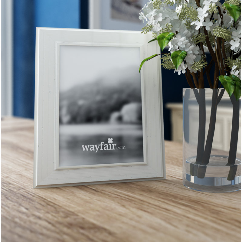Alabaster White Picture Frame, 11" x 14"