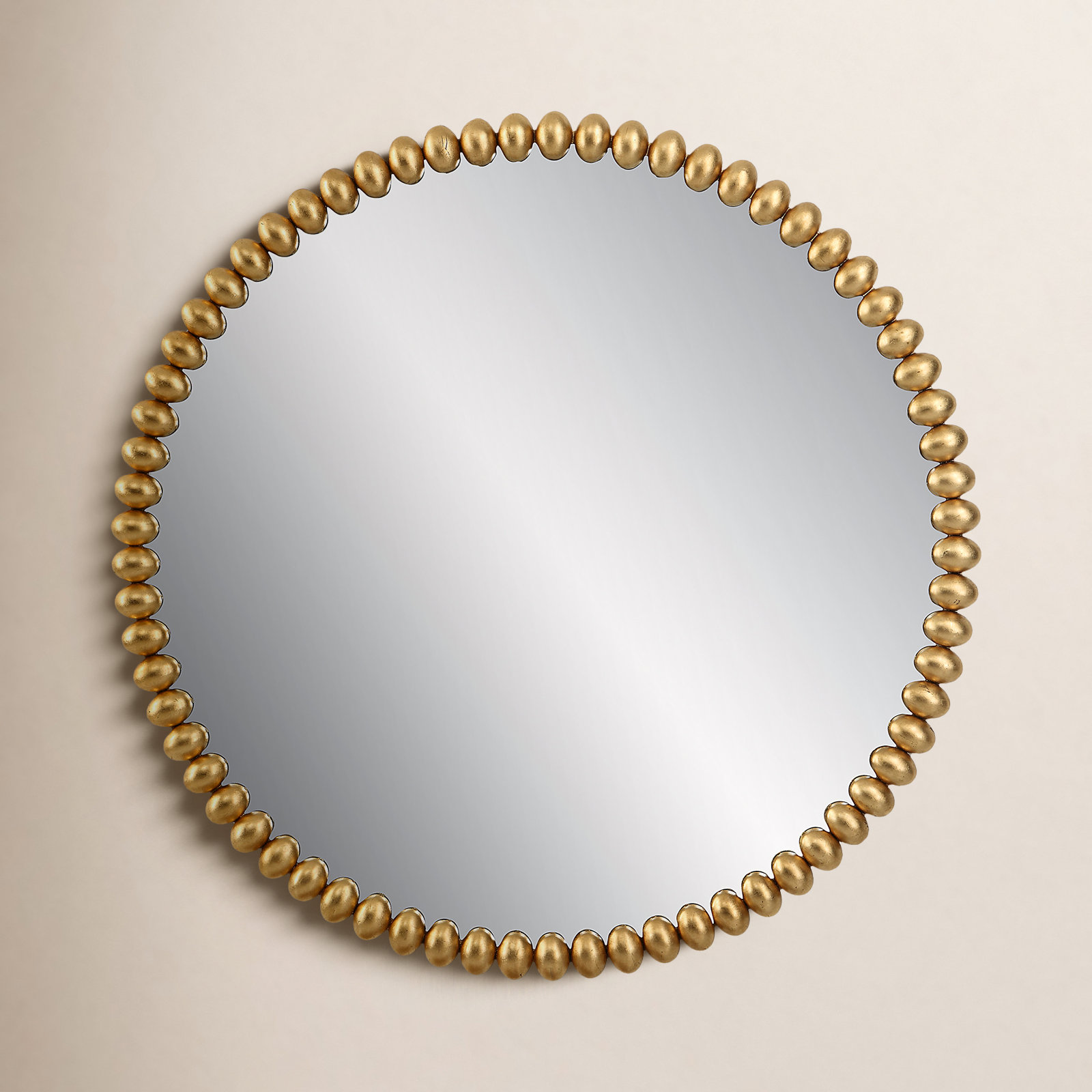 Herb 41" Round Accent Mirror