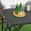 Rectangular 3 - Piece 4 - People 108Cm L Outdoor Table Set