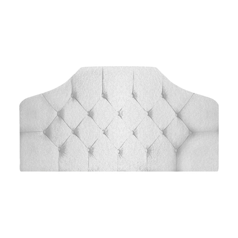 Upholstered Headboard, Black, Faux Leather, Single (3')